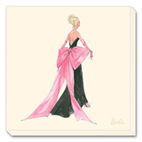 Barbie™, Big Pink Bow Reproduction transférée sur toile par Robert Best
