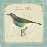 Parisian Bird II Posters by Sue Schlabach