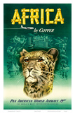 Pan American: Africa by Clipper, c.1950 Prints