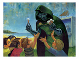 Parlor Tricks for the Rabble Giclee Print by Aaron Jasinski