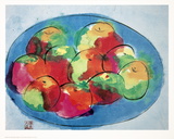 Still Life with Apples Prints by Walasse Ting