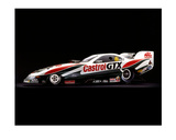 Mustang Funny Car Side - 1997 Limited Edition by Rick Graves