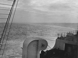 Titanic Taking a Weaving Course in Order to Test the Compasses. Photographic Print