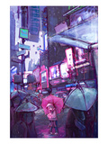 Neo New York Reproduction procédé giclée par Camilla D'Errico