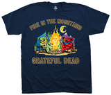 Grateful Dead- Fire In The Mountain  Tshirts