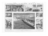 Titanic Article. The Greatest Shipwreck in the World's History: the Loss of the Titanic'. Photographic Print