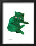 Green Cat, c.1956 Posters by Andy Warhol