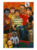 Because of Music Reproduction procédé giclée par Aaron Jasinski