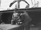 Inspection of Signal Lamps. Photographic Print