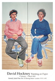 Tom and Charles Guard Lámina coleccionable por David Hockney