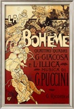 La Boheme, Musica di Puccini Poster by Adolfo Hohenstein