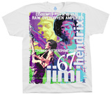 Jimi Hendrix- Hendrix Raw T-Shirts