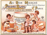 Au Bon Marche Blechschild