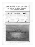 Titanic Story - The Sphere. RMS Titanic Sinks - Morse Code Signals. Photographic Print