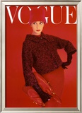 Portada de Vogue, rosa roja, agosto de 1956 Póster por Norman Parkinson Portada de Vogue, rosa roja, agosto de 1956 Póster por Norman Parkinson