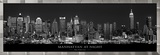 Manhattan à Noite, Cidade de Nova York Pôsters por Richard Sisk