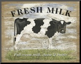 Fresh Milk Mounted Print by Martin Wiscombe