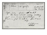 SOS Message Received by the Russian Steamer. Photographic Print