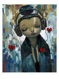 She Had Her Sources Giclee Print by Aaron Jasinski