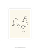 Le coq, c.1918 Serigraph by Pablo Picasso
