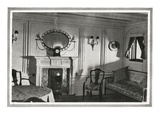 A Photograph of a Private Suite on Titanic. Photographic Print