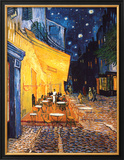 The Cafe Terrace on the Place du Forum, Arles, at Night, c.1888 Print by Vincent van Gogh