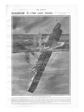 Illustration Showing the Titanic Sinking. Photographic Print