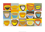 Colour Bowls, c.2009 Serigraph by Gordon Hopkins