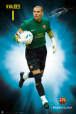 Fc Barcelona - Victor Valdes Capitan 3 (93) 2011/2012 Poster