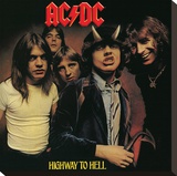 AC/DC-Highway to Hell Stampa trasferimenti su tela
