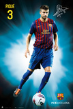 Fc Barcelona - Gerard Pique 2011/2012 Posters