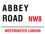 Abbey Road Plaque en métal