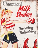 Champion Milkshakes Tin Sign