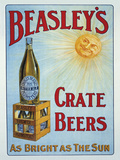 Beasleys Crate Beers Blechschild