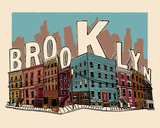 Brooklyn Serigraph by  Hero Design