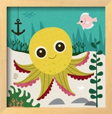 Ocean Friends, Olga Print by Jenn Ski