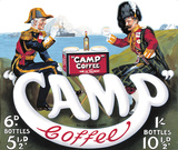 Camp Coffee Plakietka emaliowana