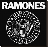 Ramones-Logo Stretched Canvas Print