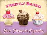 Freshly Baked Blechschild