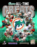 Miami Dolphins All Time Greats Composite Photo