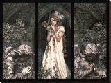 Victoria Frances-Triptych Leinwand