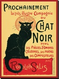 Weiße Katze|Chat Noir Leinwand