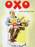 Oxo Plaque en métal