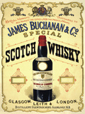 James Buchanan & Co Blikskilt
