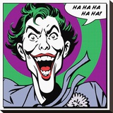Joker-Quote Stretched Canvas Print