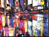 Times Square Colours Leinwand