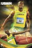 Usain Bolt-Gold Plakat