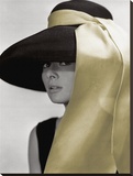 Audrey Hepburn-Hat Płótno naciągnięte na blejtram - reprodukcja