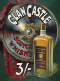 Clan Castle Scotch Whisky Peltikyltit