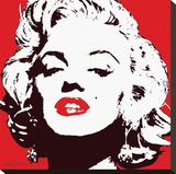 Marilyn Monroe-Red Leinwand